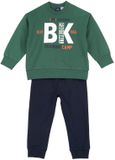 Chicco Jongen Kinderkleding met Trui en Broek Maat 98 Groen Katoen