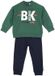 Chicco Jongen Kinderkleding met Trui en Broek Maat 98 Groen Katoen