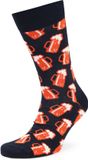Happy Socks Sokken Beer - Maat 41-46 - Heren - Grappige sokken - Halfhoge sokken