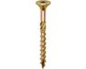 Woodies Ultimate Spaanplaatschroef 3,5x20mm Platkop Geel Verzinkt T15 (1000 stuks)