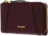 PICARD portemonnee Chic Way 1 Zip Wallet Bordeaux wijnrood