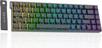 Ajazz AK680 V2 HE - Clavier de jeu 65% Filaire - Touches magnétiques - Effet Hall - Déclencheur rapide - QWERTY - Ligne de contour noire