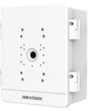 Hikvision DS-SBOX-01 Aansluitdoos Wit Polycarbonaat IP66 IK10 Buiten Muurbevestiging