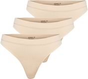 Only Vicky Rib Strings Dames (3-pack)