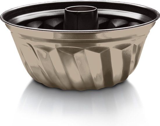 Berlingerhaus Tulband Bakvorm - 25cm - Zwart - Staal