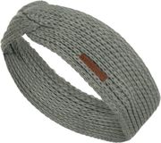 Knit Factory Joy Gebreide Dames Hoofdband - Urban Green