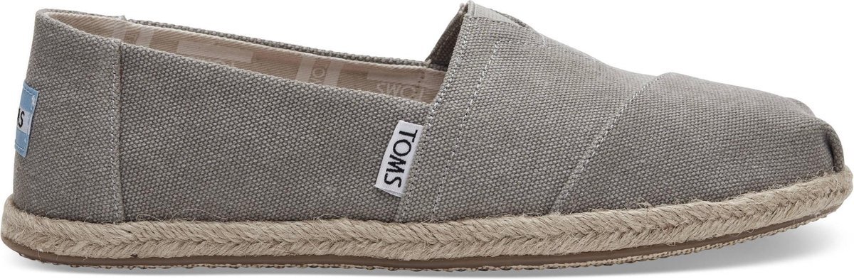 TOMS Alpargata Dames Espadrille - Grey - Maat 36