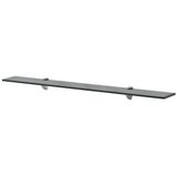 VidaXL Zwevende plank 90x20 cm 8 mm glas