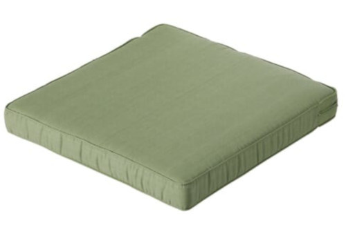 Madison loungekussen Basic 60 x 60 x 8 cm polykatoen groen