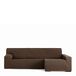 Eysa Llion sofahoes, lycra, bruin, lange mouw, rechts