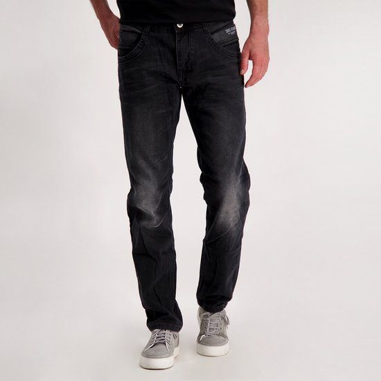 Cars Blackstar Heren Regular Fit Jeans Zwart - Maat W36 X L36