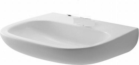 Duravit D-Code Wastafel - 60 cm - Wit