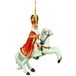 Polystone Sinterklaas op paard. (opzij). | 2 stuks