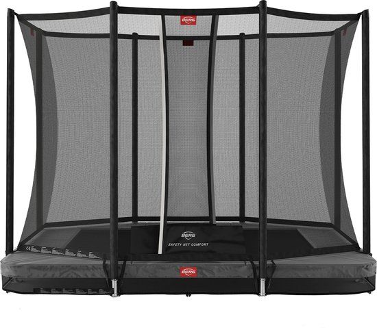 BERG Ultim Favorit InGround 280 Grey + Safety Net Comfort