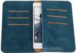 Best Cases Panda Best Cases Blauw Pull-up Medium Pu portemonnee wallet voor Huawei Y5