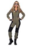 Wilbers Gevechtspiloot Kostuum Anna Vrouw - Maat 36