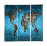 Homemania Wandfoto, 3-delig, voor woonkamer, slaapkamer, meerkleurig, 69 x 3 x 50 cm, HM203PKNV-207, polyester, hout
