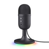 GXTrust Yami USB Gaming Microfoon Streaming Podcast Twitch Discord, Zwart