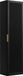 3xE living meuble de salle de bain, noir, 35 x 27 x 136 cm