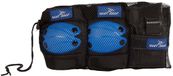 Street Rider Beschermset M - Blauw, 6dlg.