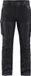Blåkläder Dames service werkbroek denim stretch 7147-1147 - Marineblauw/Zwart - C48