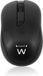 Ewent EW3223 muis RF Draadloos Optisch 1000 DPI Ambidextrous Zwart