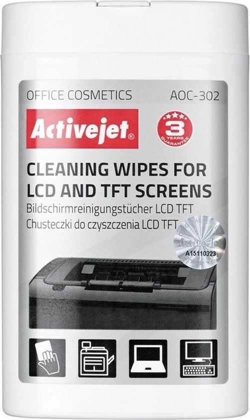 ActiveJet AOC-302 Vochtige Doekjes