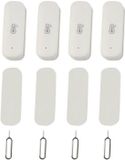 Merkloos / Sans marque Wan GmbH Digitale WiFi Temperatuur en Vochtigheid Sensor - 4 Stuks voor Slimme Huizen