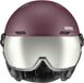 UVEX Wanted Visor Ski Helmet - Bramble Antique Rose Mat - 54-58cm