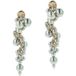 OTAZU Boucles d'oreilles pendantes Ultimate Pearl Grises Taille : OS | Boucles d'oreilles Outlet | Femme | Blanche