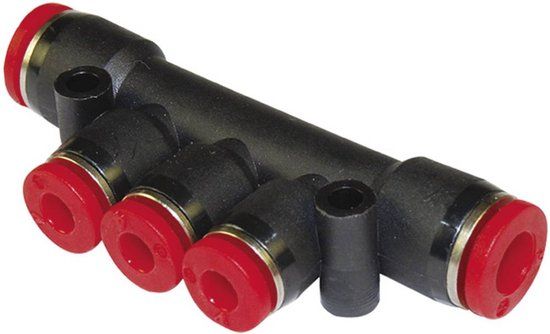 Premiere Norgren Verdeler C00D31008 Buis-Ø: 10 mm, 10 mm, 8 mm, 8 mm, 8 mm 1 stuk(s)