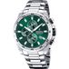 Festina Chrono Sport F20463-3 Montre homme Vert/Argent Acier inoxydable Analogique Quartz 10 ATM