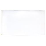 AZ FLAG Effen wit 90x60 cm Polyester 100D 2 Ringen