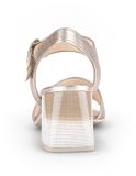 Gabor - Dames - Sandalen met hak - Meerkleurig - Leer - Maat 37
