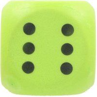 Top1Toys Dobbelsteen soft 16cm groen