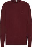Tommy Hilfiger Heren Trui Ronde Hals Katoen/Cashmere Rood XL