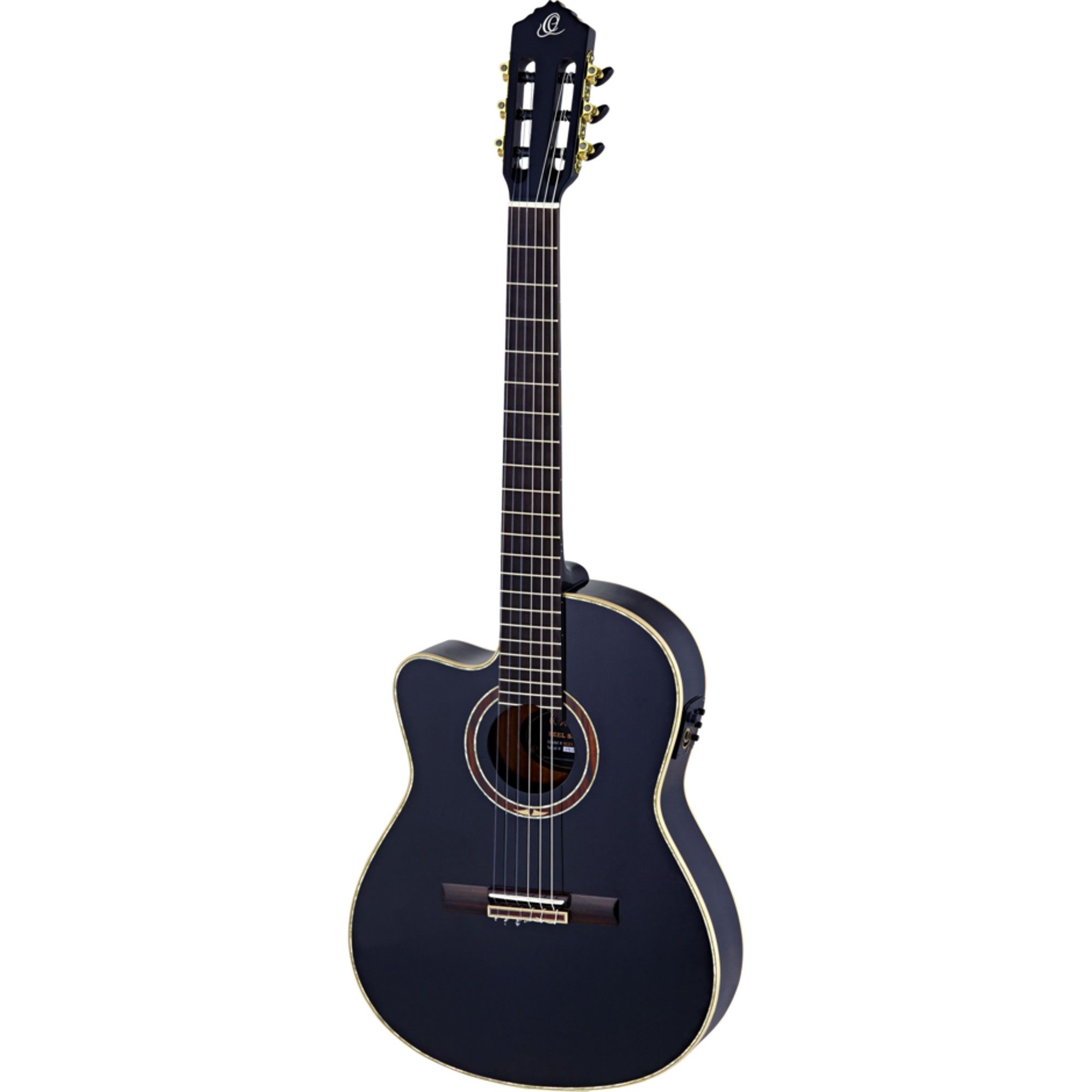 Ortega Feel Series RCE138-T4BK-L Linkshandige Klassieke Gitaar
