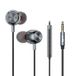 iggual IGG317037 In-ear Bedraad Zwart