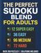 The Perfect Sudoku Blend for Adults: 216 Puzzles from Super Easy to Hard: Large Print Brain Games for Stress Relief and Memory (Solutions Included)