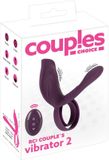 Couples Choice RC Couple‘s Vibrator 2 Paars 11,2 cm