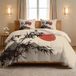 Duvet réversible doux et respirant pour lit double
