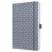 Sigel Agenda 2025 Jolie Flair A5 Hardcover 7 Dagen/2 Pagina's Glacier Grey