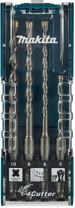 Makita B4S: BETONBOORSET 4-DELIG