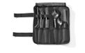 Unyqoos® Ensemble complet de six outils en acier inoxydable avec conception ergonomique