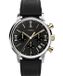 Timex Marlin Chrono TW2W51500 Horloge - Leer - Zwart - Ø 40 mm