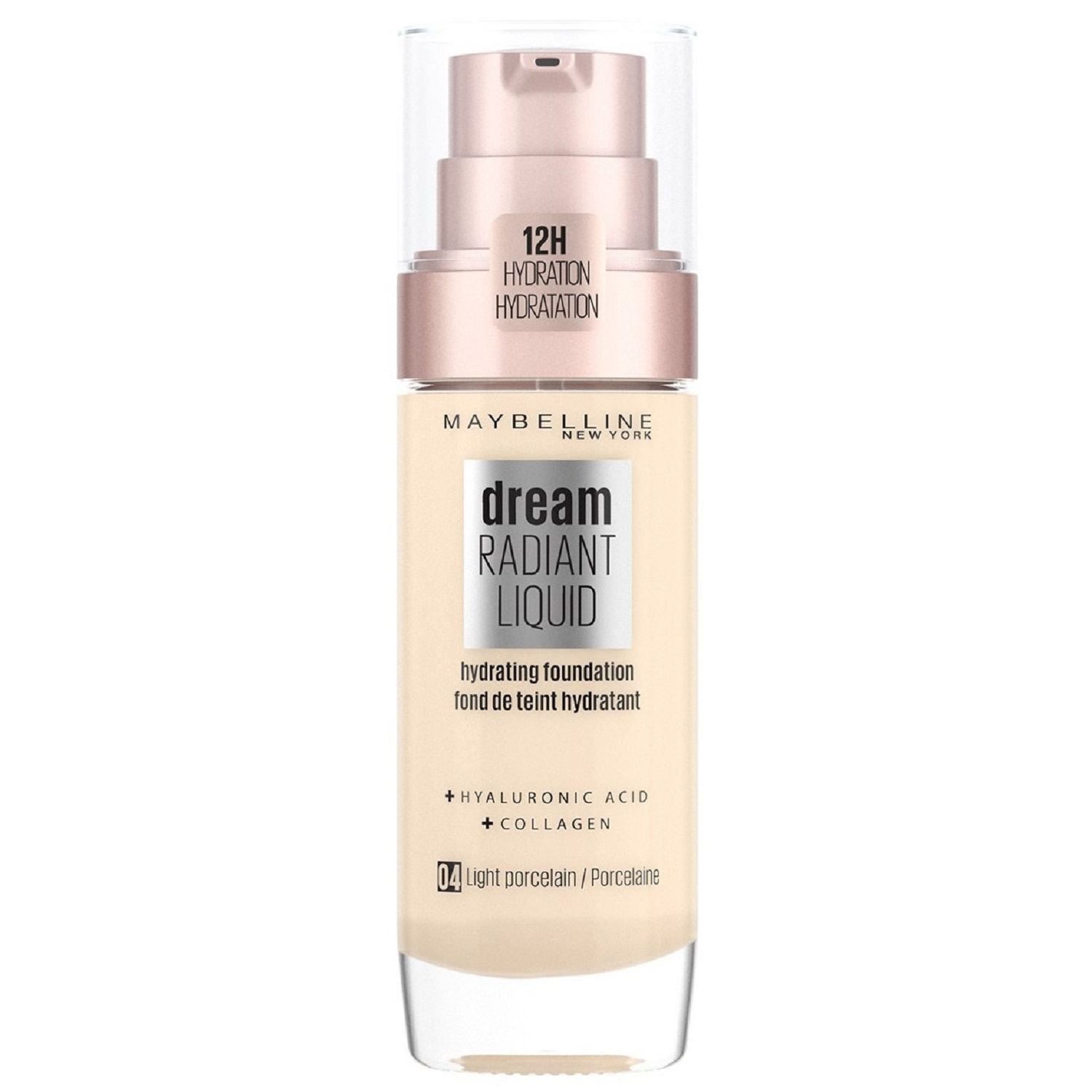 Maybelline Dream Radiant Liquid - 04 Light Porcelain - Foundation - 30 ml