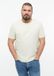 s.Oliver T-shirt Heren Lichtbeige Katoen Ronde Hals Korte Mouw 4XL