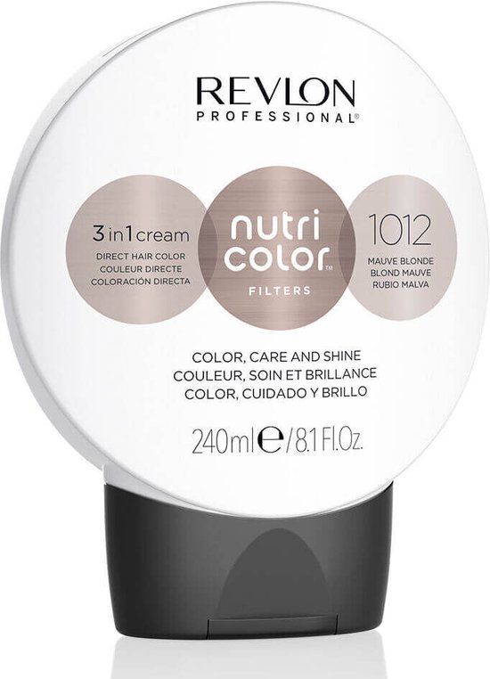 Revlon Professional Revlon Nutri Color Nº 1012 Mauve Blond 240 ml