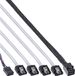 InLine Mini SAS HD-kabel, SFF-8643 naar 4x SATA + sideband, 0,5m