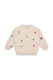 Noppies Trui - Sand Melange - Maat 128